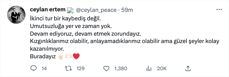 ceylan ertem den secim paylasimi 